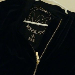 MICHAEL MICHAEL KORS Velvet Bomber Jacket